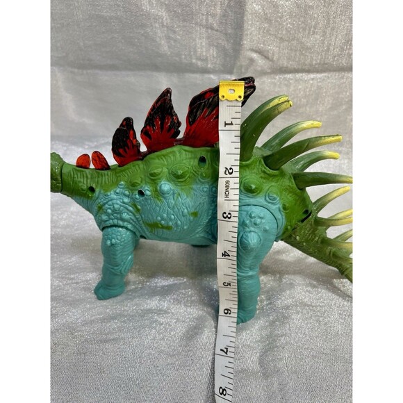 Jurassic Stegosaurus Dinosaur Toy Roar Lights & Sounds - Picture 8 of 8